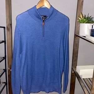 Vineyard vines quarter zip mock neck sweater